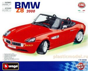 модель 1:24 сборка А/М BMW Z8 (2000)